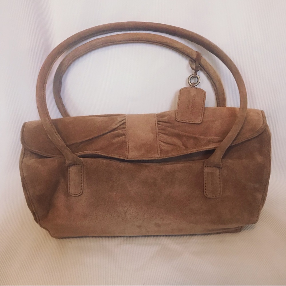 ☑️ Casual Corner Suede Leather Purse